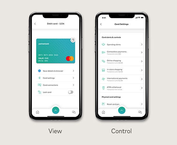 البطاقات الرقمية تدير الشؤون المالية.