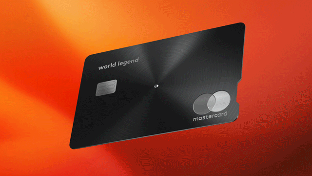 Carte Mastercard World Legend Exclusive
