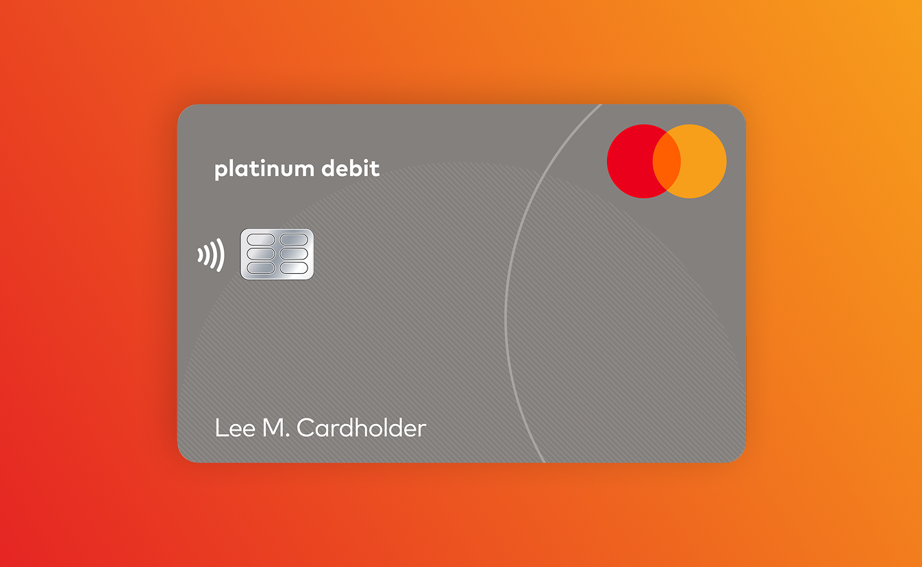 Tarjeta de débito Platinum Mastercard