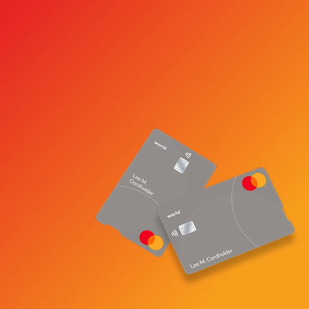 World Mastercard cards.