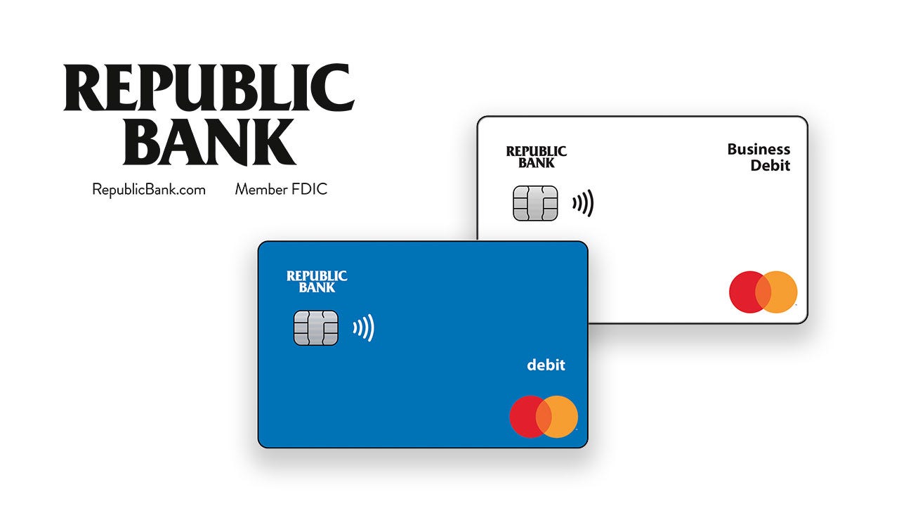 True Name avec les cartes de la Republic Bank.
