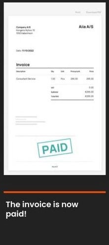 Aiia platform payment journey screenshot 6