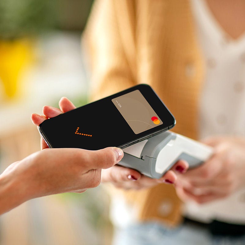 Использование функции tap-to-pay на POS-терминале