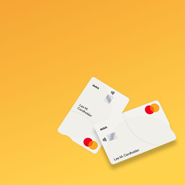 Mastercard debit cards.