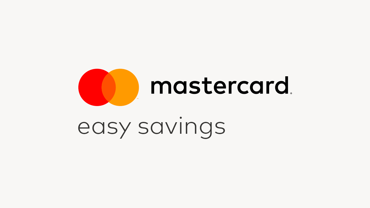 Logo Mastercard Easy Savings®.