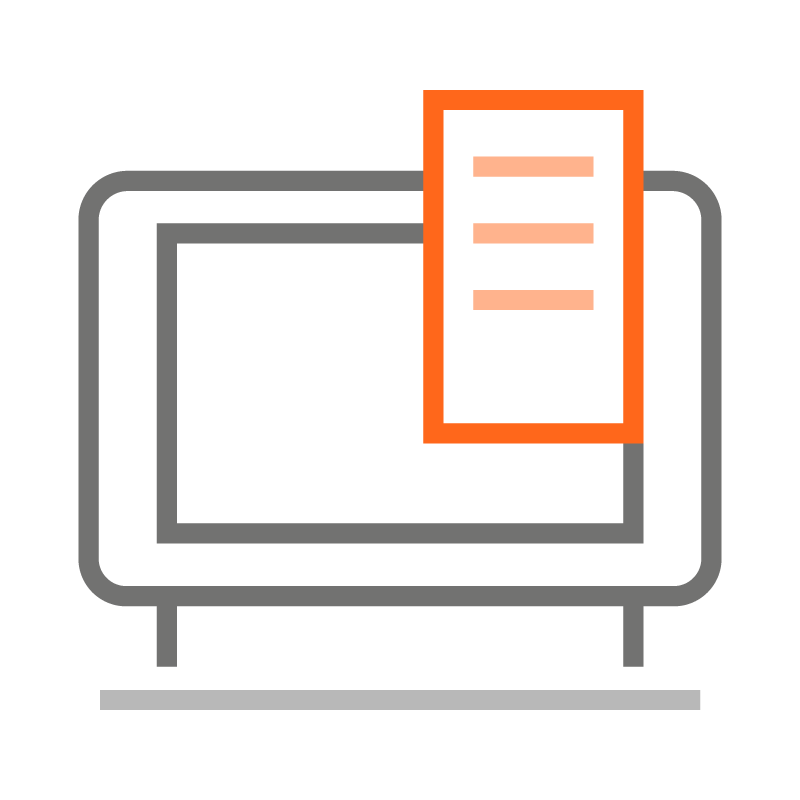 Cable bill icon