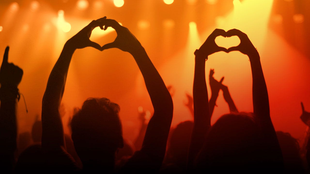 People at a concert.