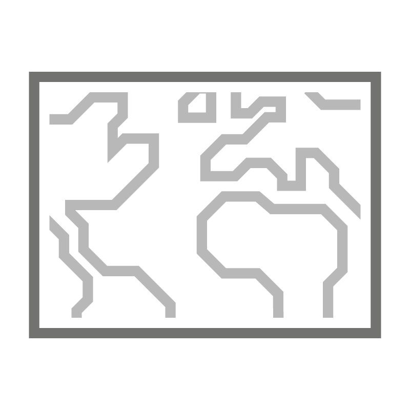 World map icon