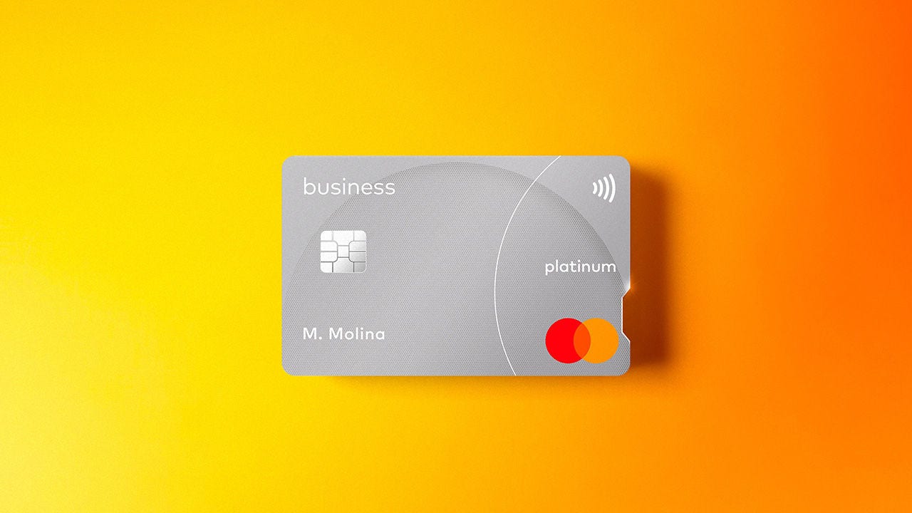 Tarjeta Mastercard Business Platinum
