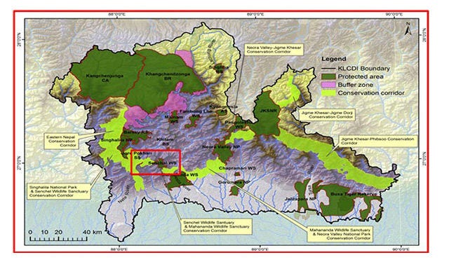 Carte de l'Inde.
