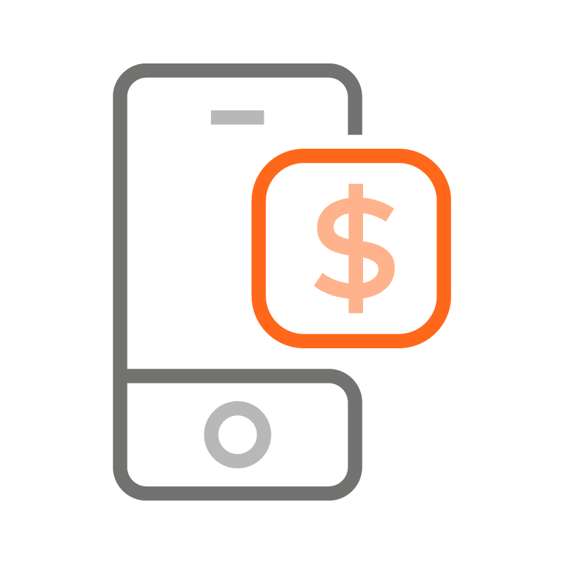 Mobile pay icon