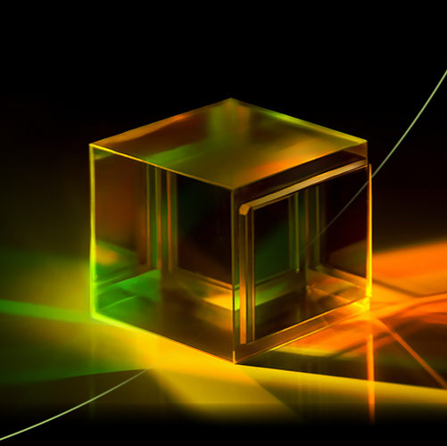Cube artistic image