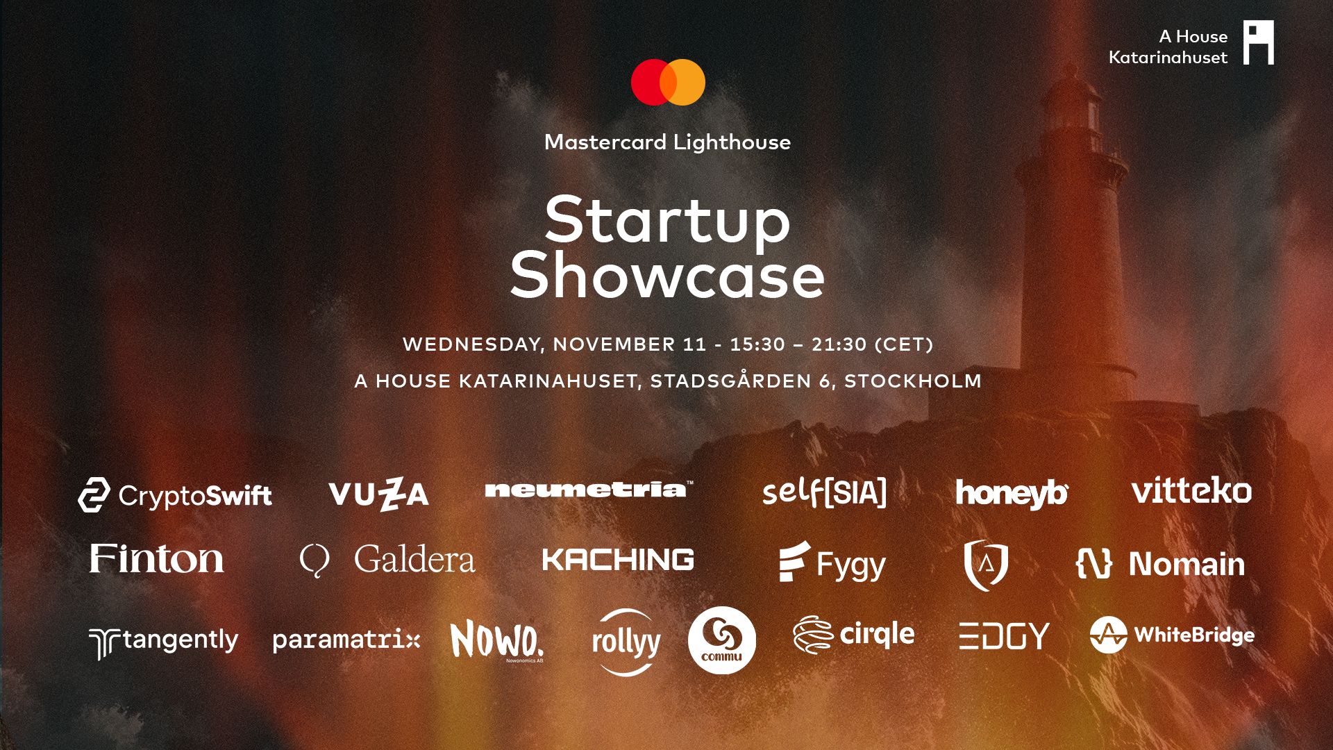 startup showcase 2026 fall