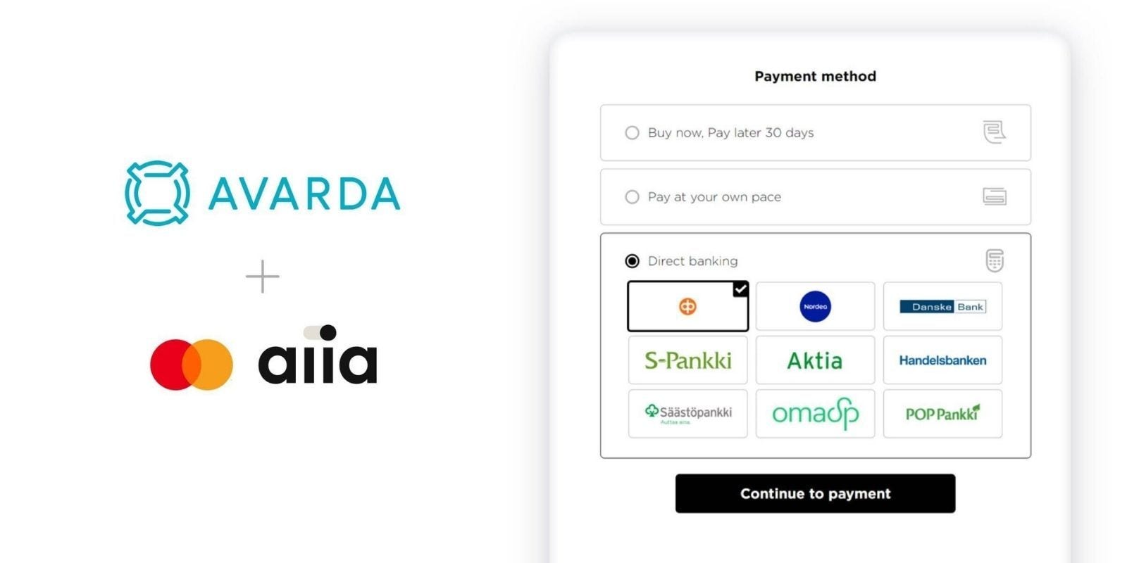 Avarda x aiia product image