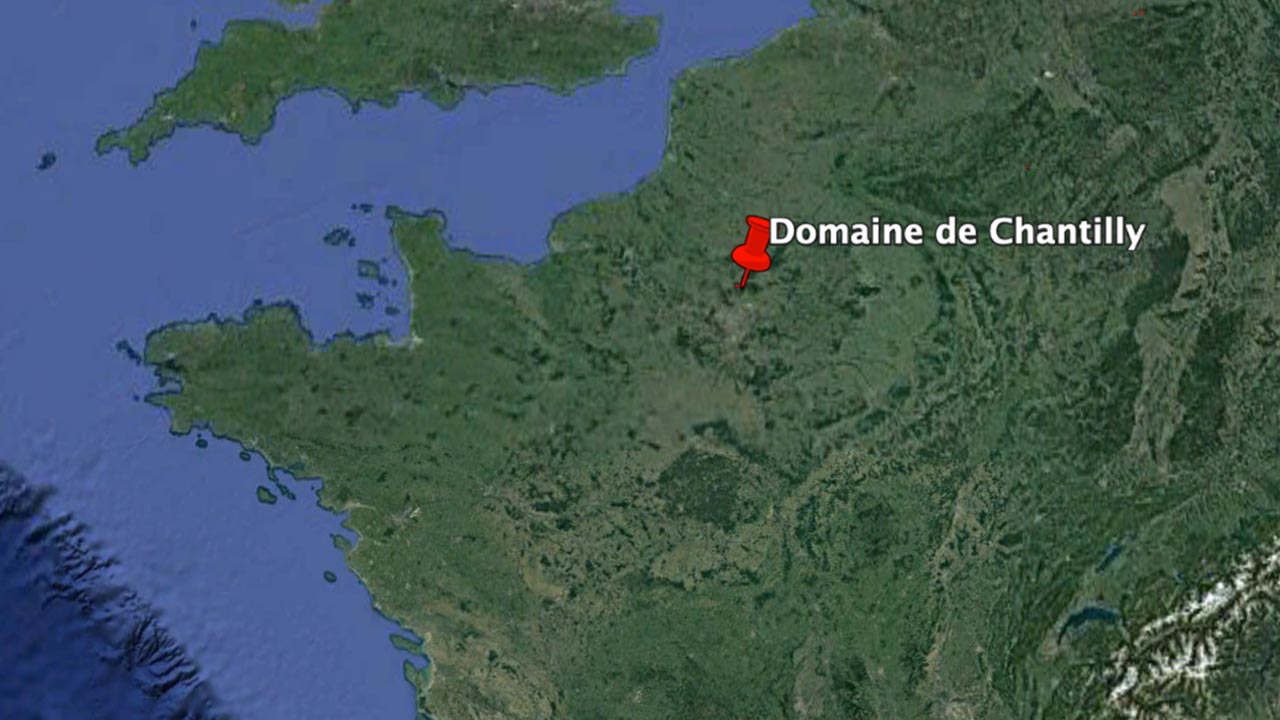 Carte de la France.