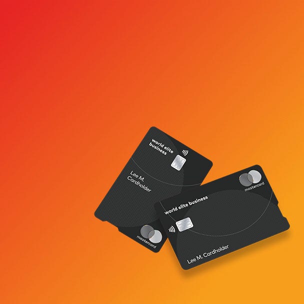 Cartes World Elite Mastercard for Business.