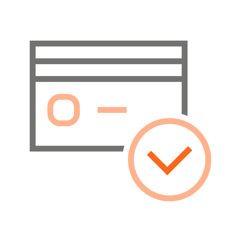 Payment confirmation icon