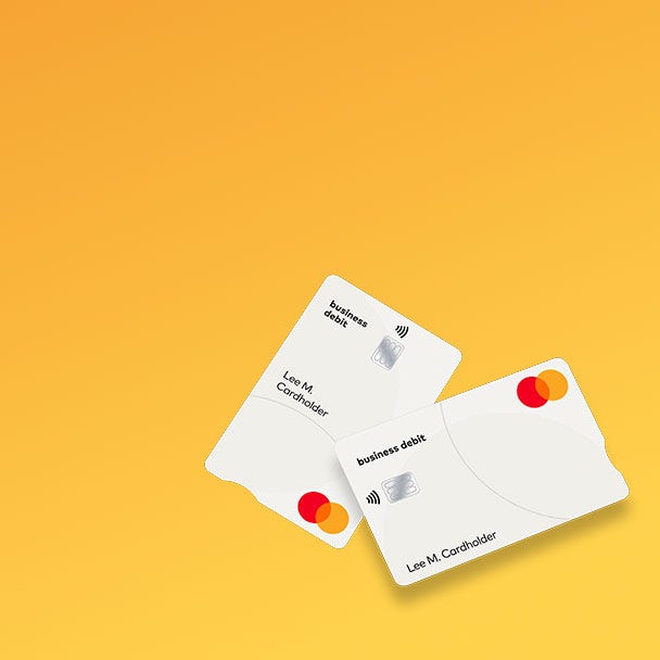 Cartes de débit Mastercard BusinessCard.