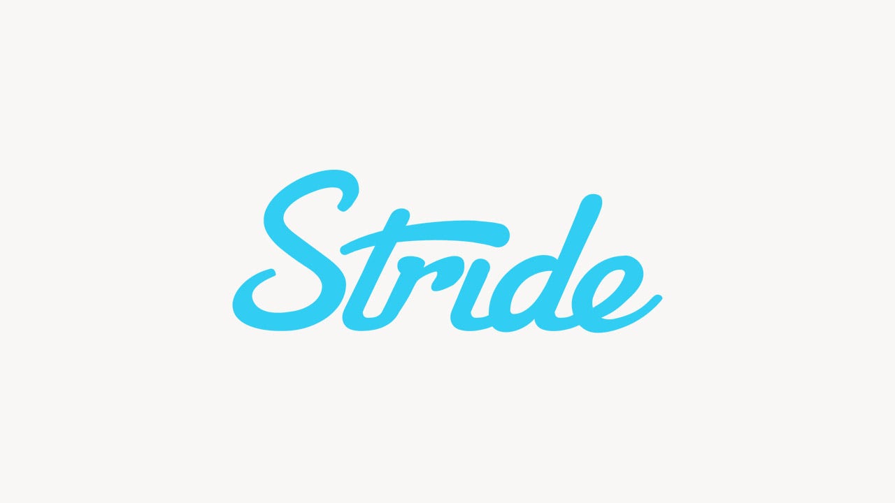 Logotipo de Stride.
