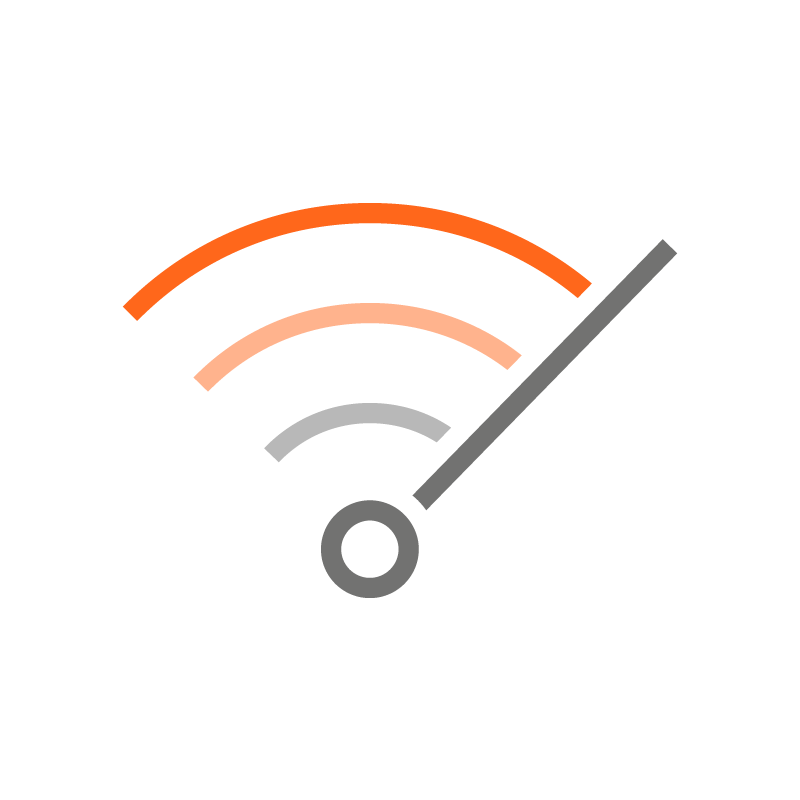 Speed technology icon