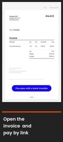Aiia platform payment journey screenshot 1