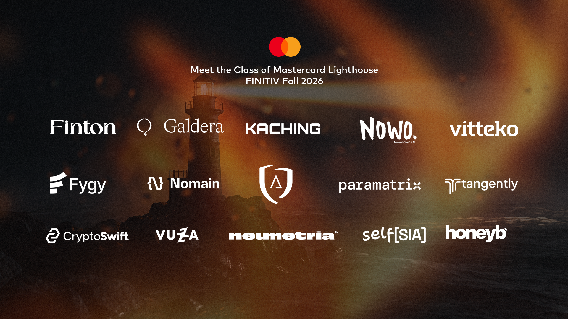dark bokeh startup logos slide