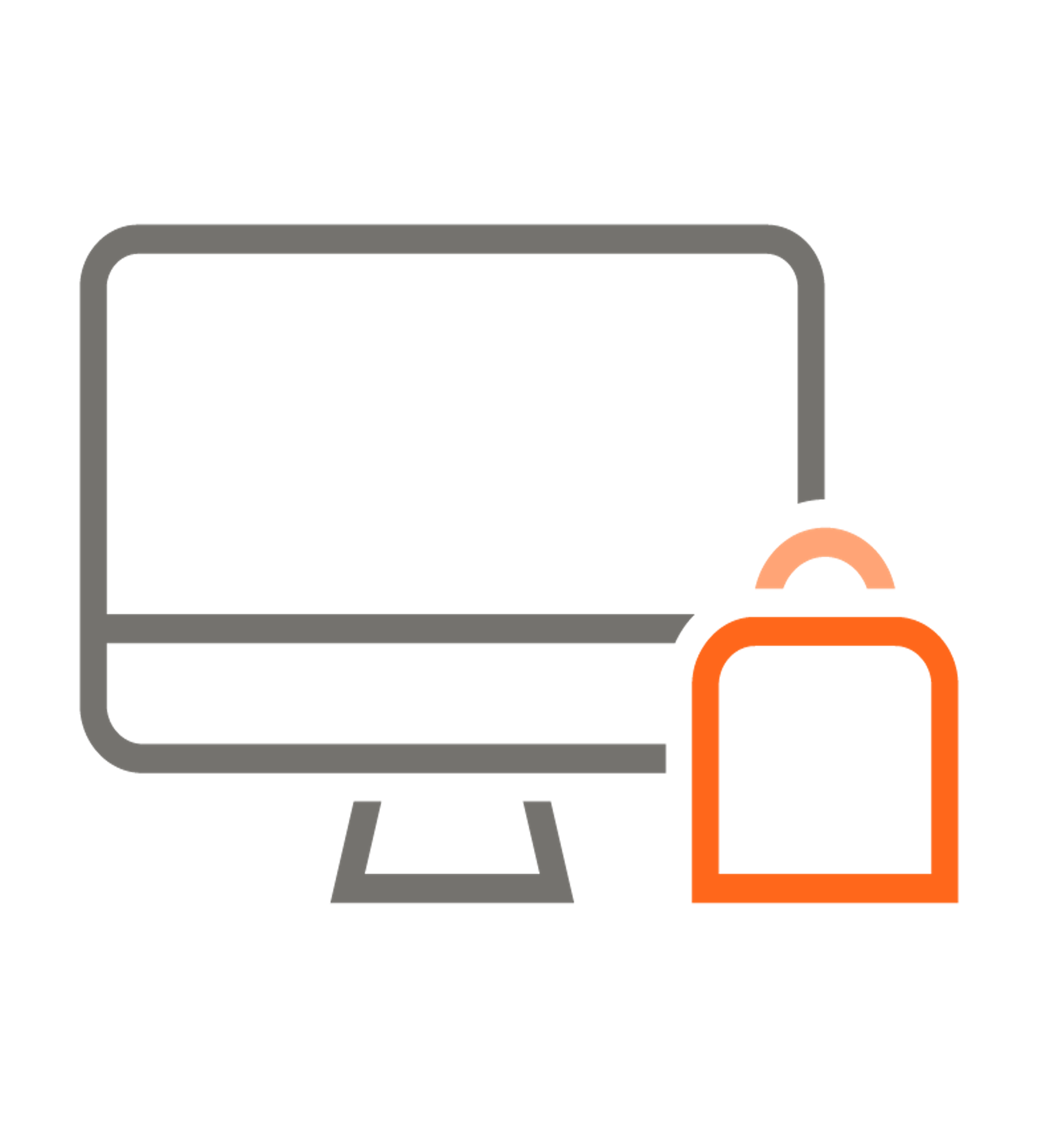 Computer lock icon