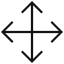 Growth black mc icon